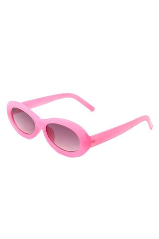 Oval 90's Round Sunglasses