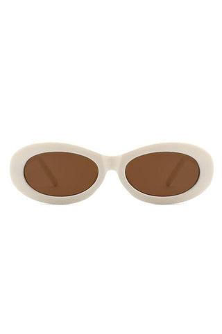 Oval 90's Round Sunglasses