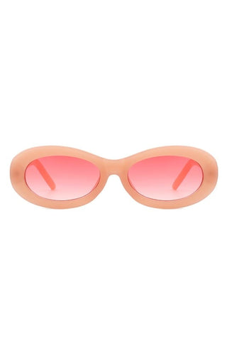 Oval 90's Round Sunglasses