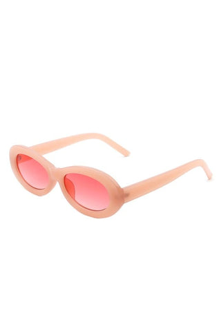 Oval 90's Round Sunglasses