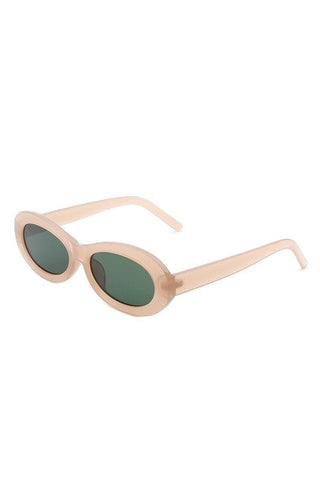 Oval 90's Round Sunglasses