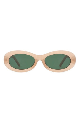 Oval 90's Round Sunglasses