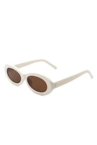 Oval 90's Round Sunglasses