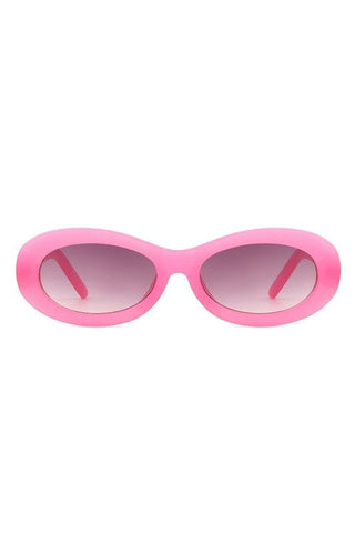 Oval 90's Round Sunglasses