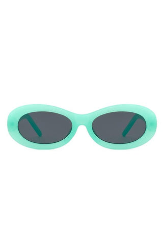 Oval 90's Round Sunglasses