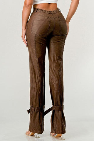 Sleek Brown Cargo Pants