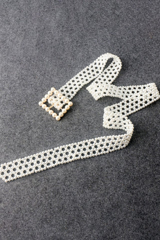 Pearl Buckle Belt