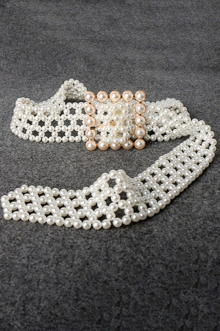 Pearl Buckle Belt